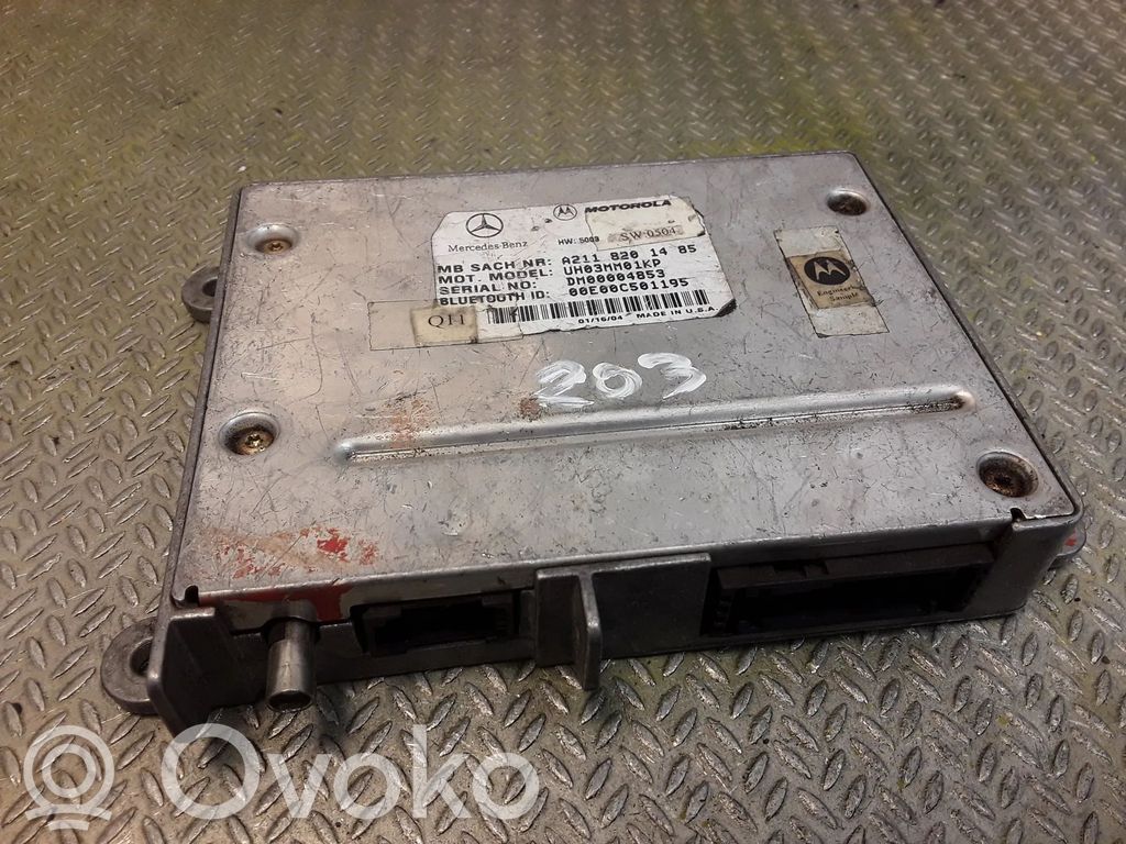Mercedes-Benz C W203 Phone control unit/module 