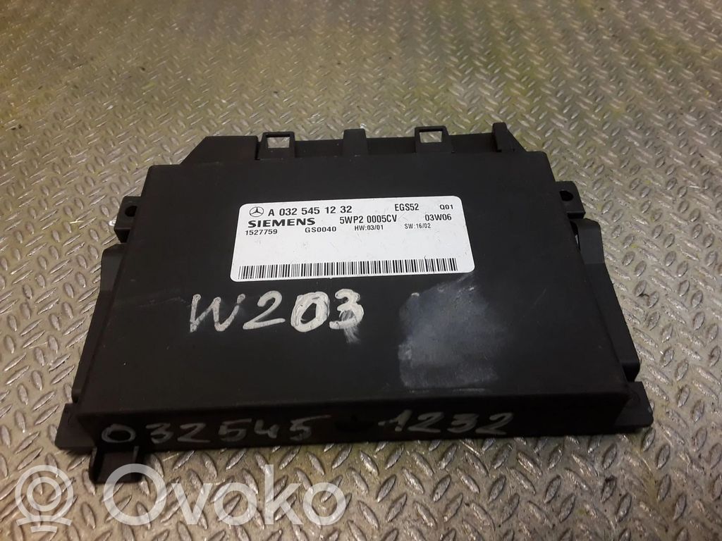 Mercedes-Benz C W203 Unitate/modul de control cutie de viteze 