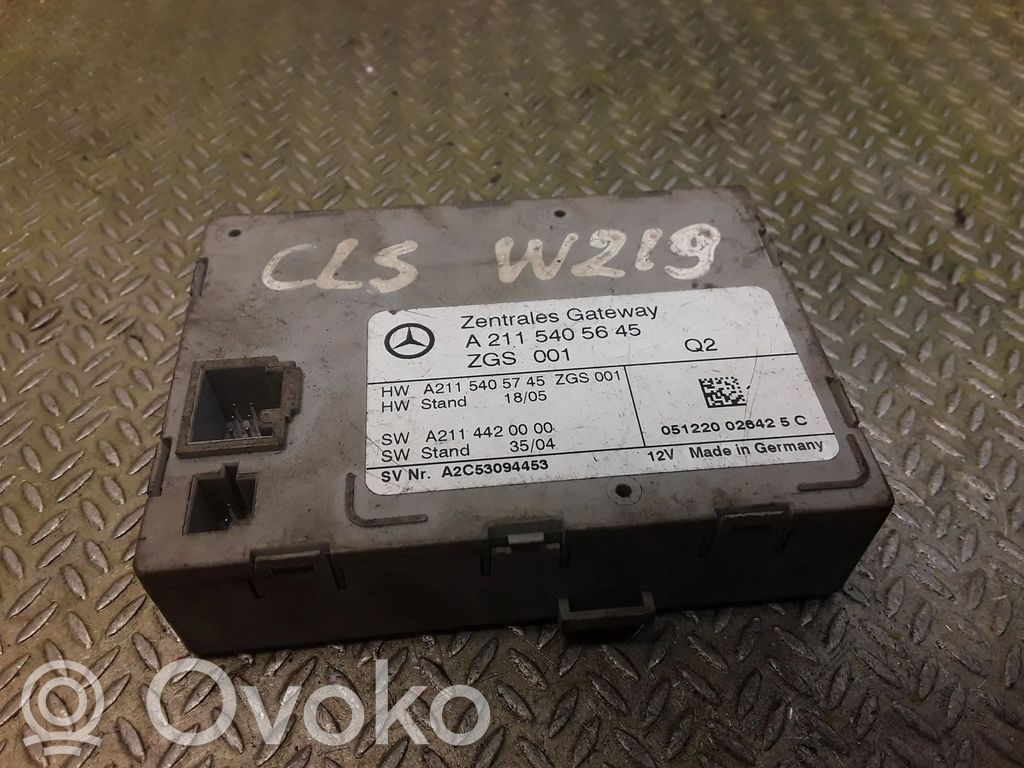 Mercedes-Benz CLS C219 Modul control gateway 
