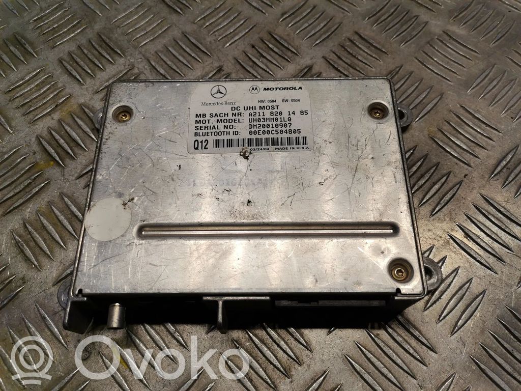 Mercedes-Benz E W211 Phone control unit/module 