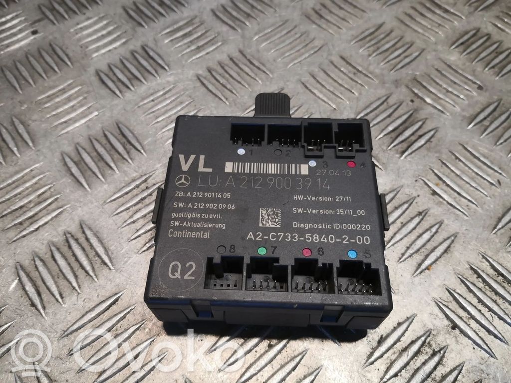 Mercedes-Benz GLK (X204) Door control unit/module 