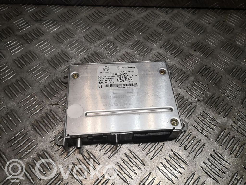 Mercedes-Benz CLK A209 C209 Bluetooth modulis 