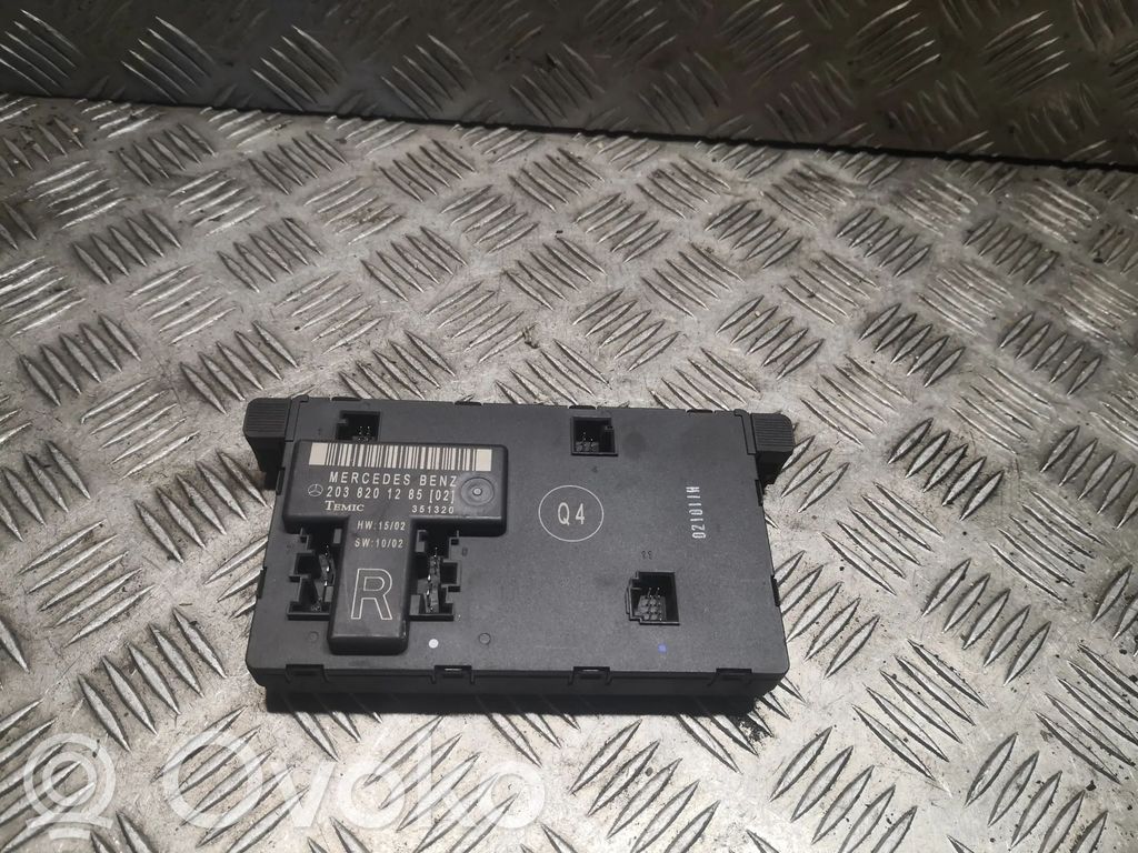 Mercedes-Benz C W203 Unitate/modul comandă uși 