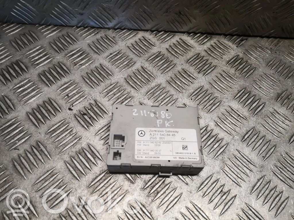 Mercedes-Benz E W211 Moduł sterowania Gateway 