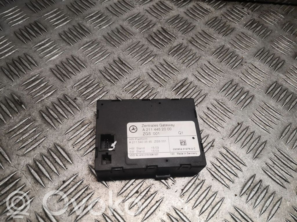 Mercedes-Benz E W211 Module de passerelle 