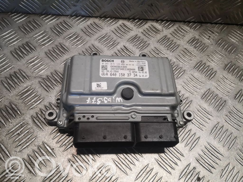 Mercedes-Benz A W169 Engine control unit/module 