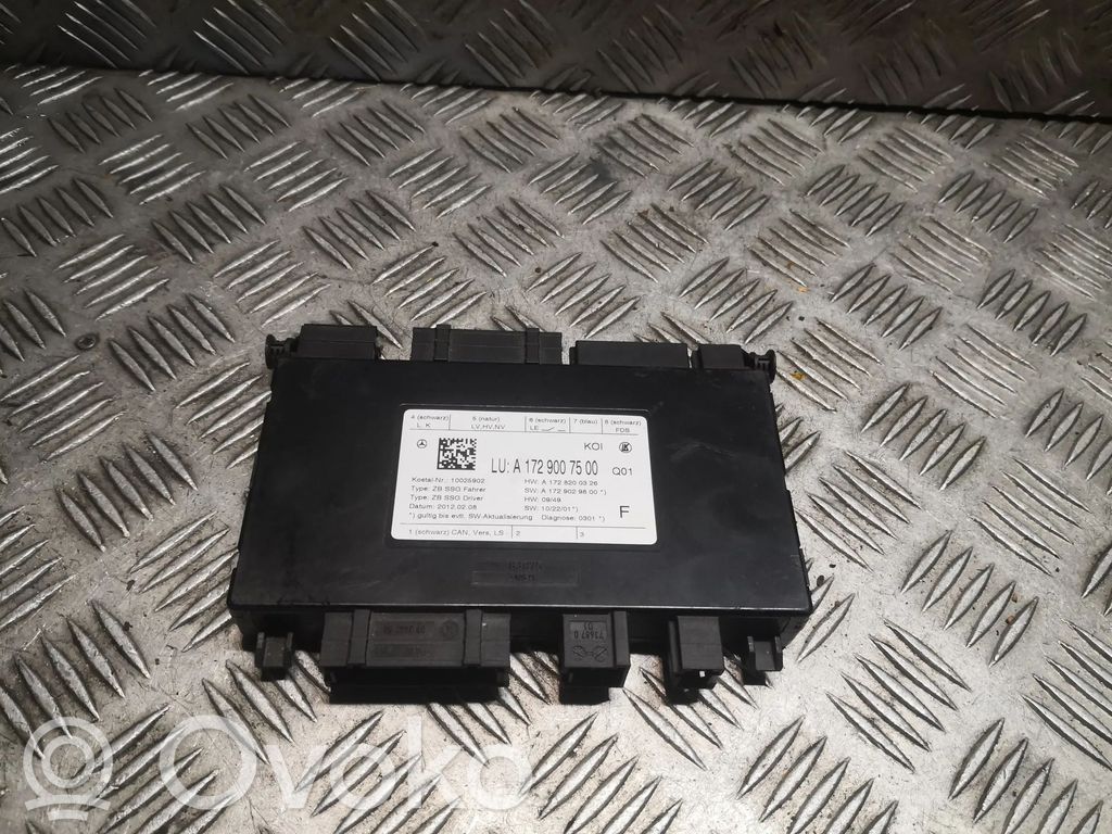 Mercedes-Benz E C207 W207 Module de commande de siège 