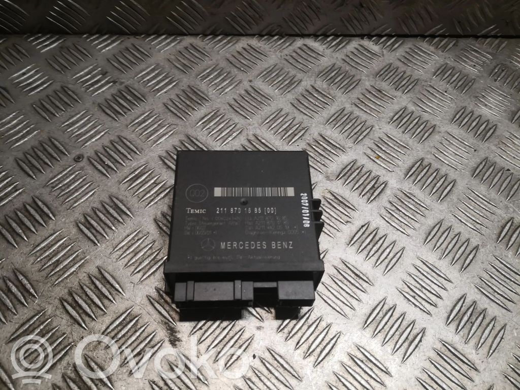 Mercedes-Benz E W211 Tailgate/trunk control unit/module 
