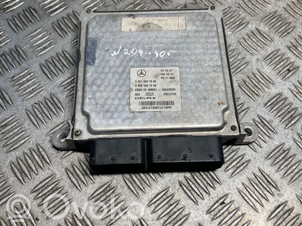 Mercedes-Benz C W204 Engine control unit/module 