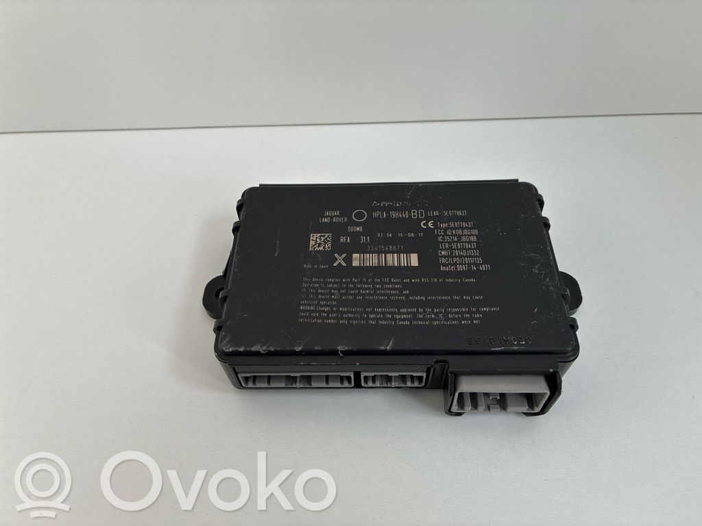 Jaguar XF X260 Module de contrôle sans clé Go 