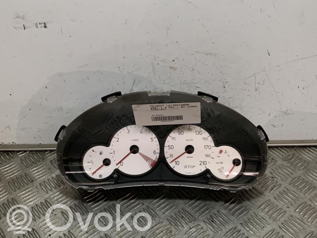Peugeot 206+ Vitezometru (grup de instrumente) 