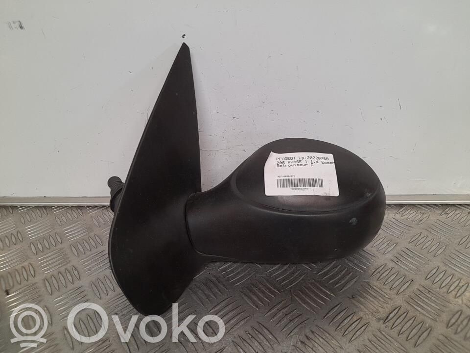 Peugeot 206 Manualne lusterko boczne drzwi przednich 