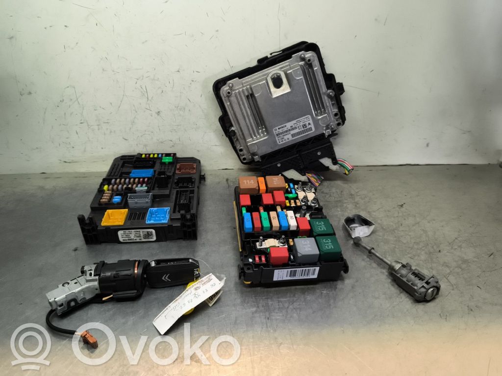 Citroen C3 Kit centralina motore ECU e serratura