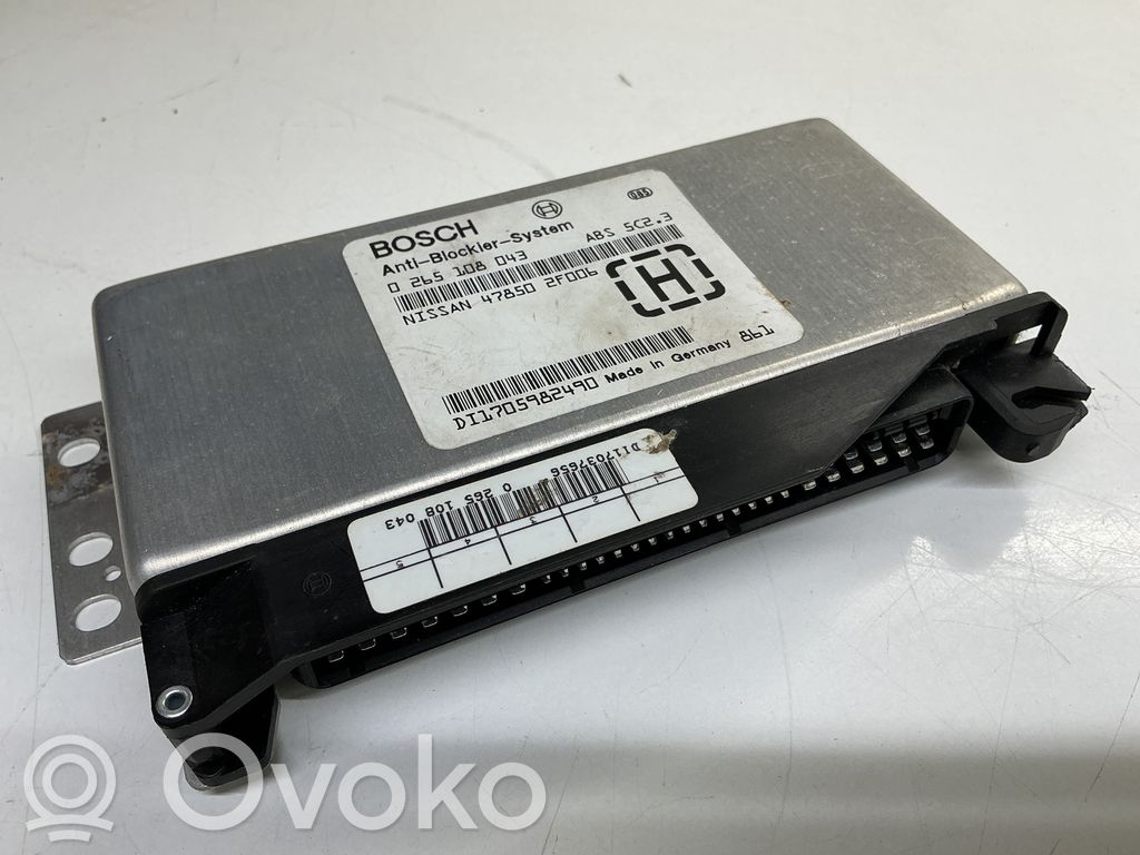 ABS control unit/module   478502F006,0265108043,DI1705982490