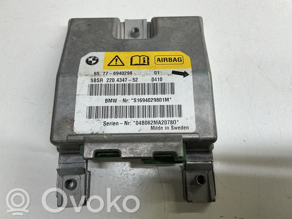 BMW 5 E60 E61 Unitate/modul de comandă airbaguri 