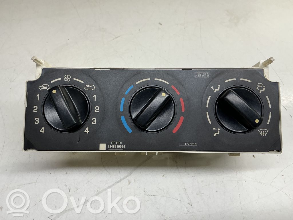 Citroen Berlingo Climate control unit 