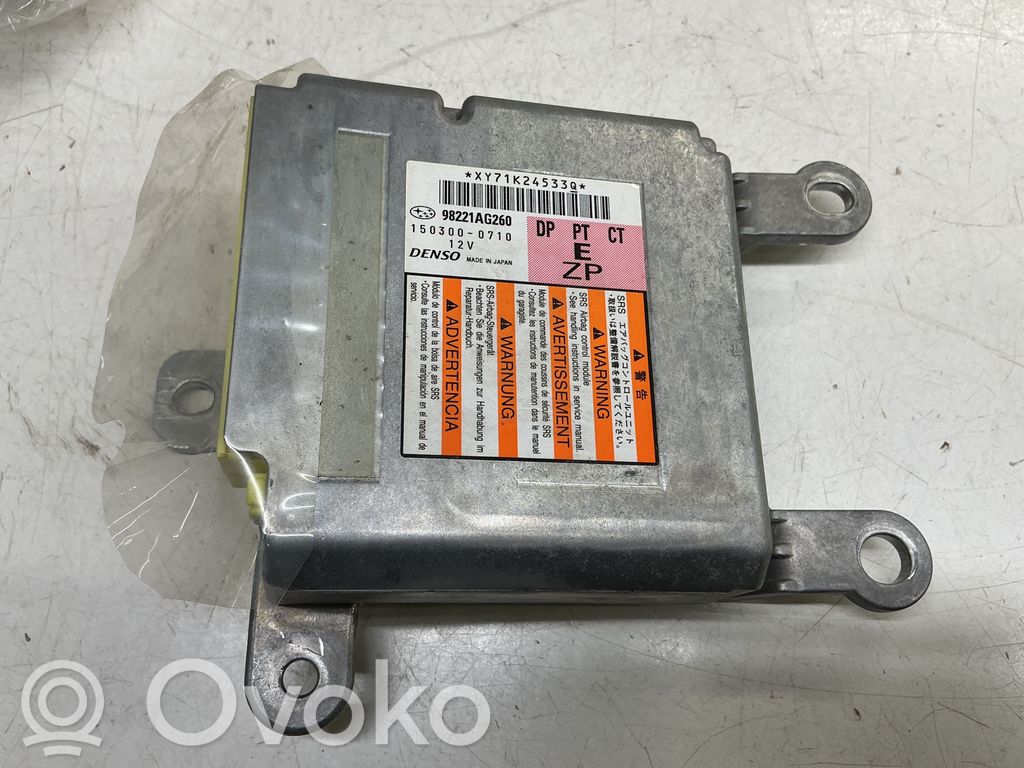 Airbag control unit/module   98221AG260,1503000710,XY71K245330