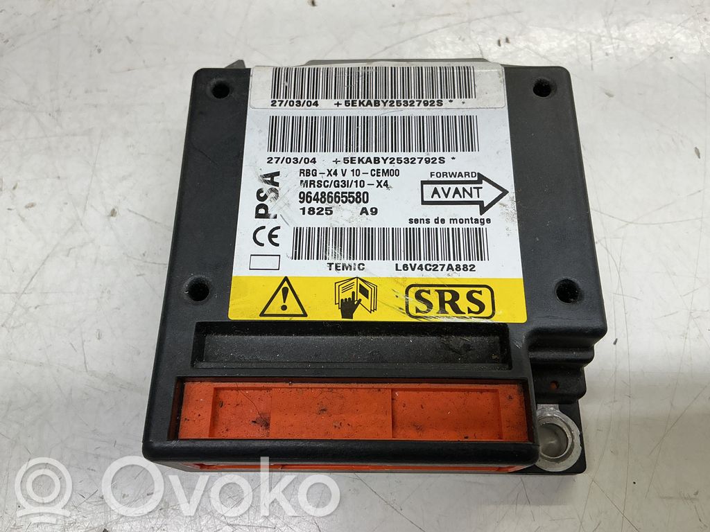 Airbag control unit/module   9648665580