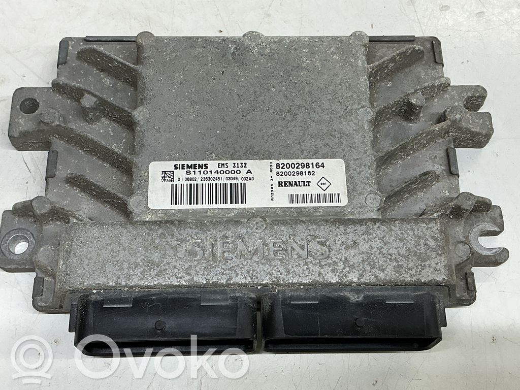 Engine control unit/module   8200298164,S110140000A,8200298162
