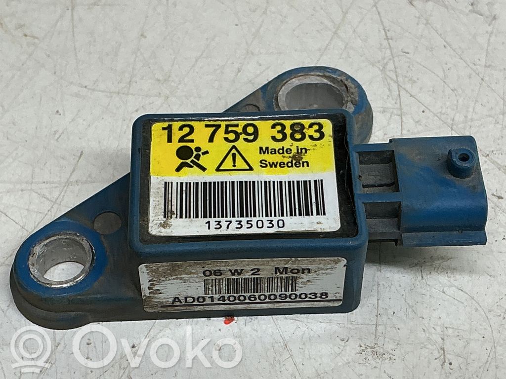 Saab 9-5 Sensor impacto/accidente para activar Airbag 