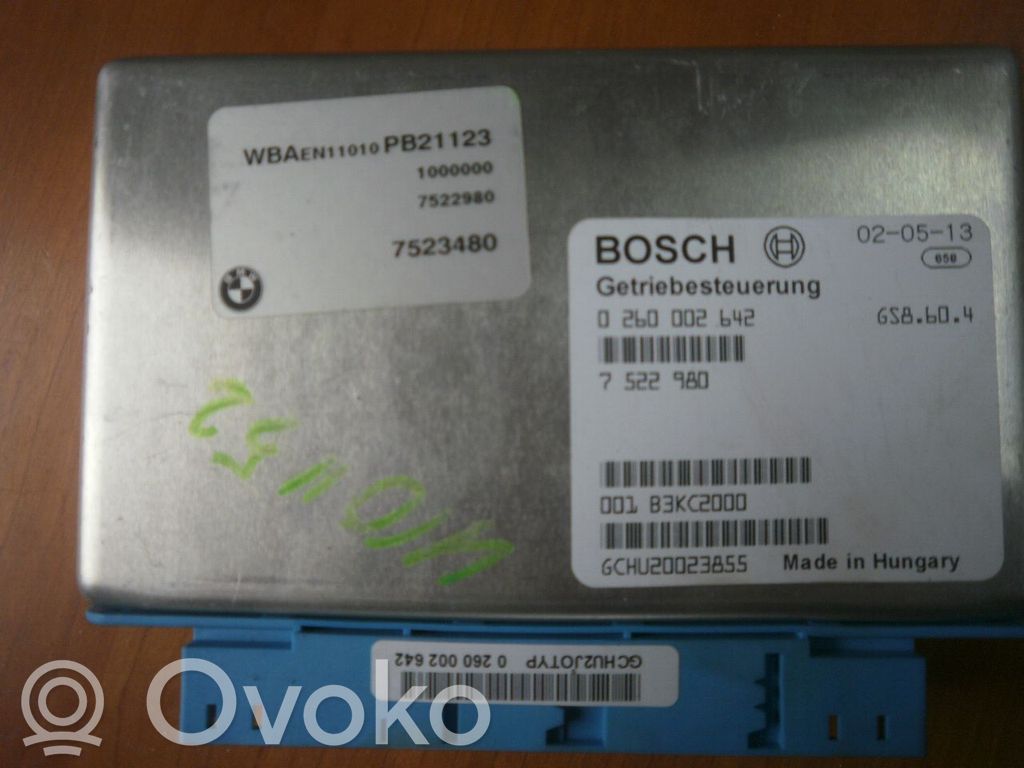 Pārnesumkārbas vadības bloks   7523480