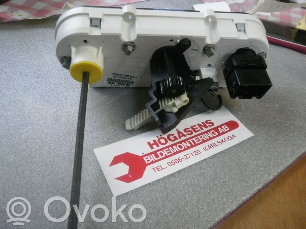 Climate control unit   2S6H19980BD