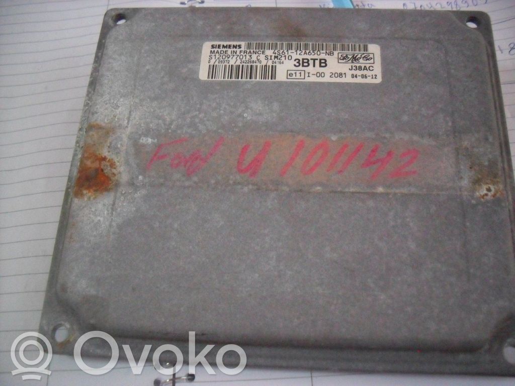 Ford Fiesta Unité de commande / module d'injection 