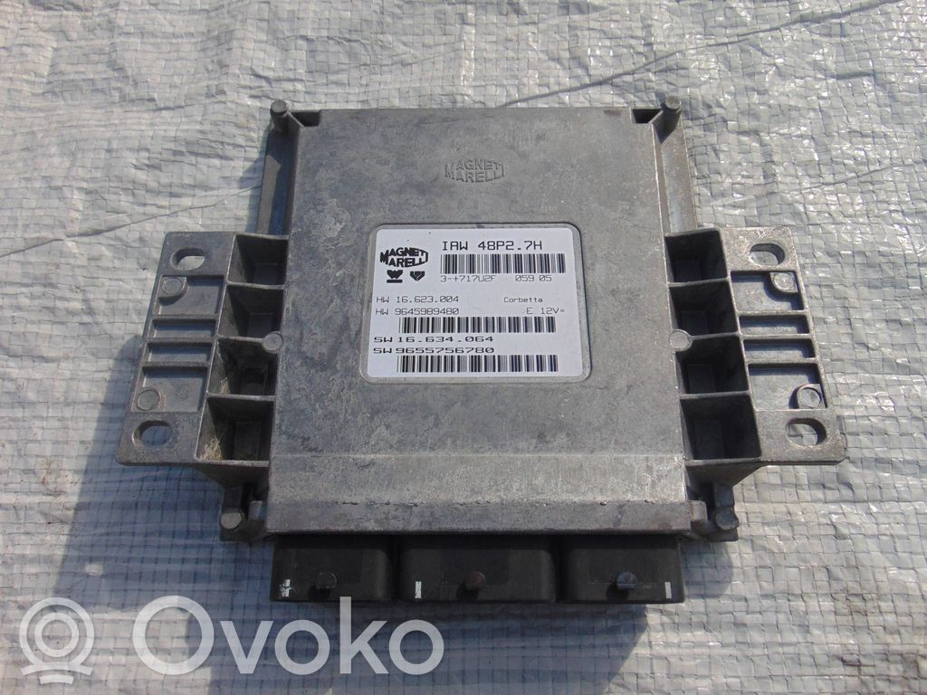 Citroen C2 Calculateur moteur ECU 