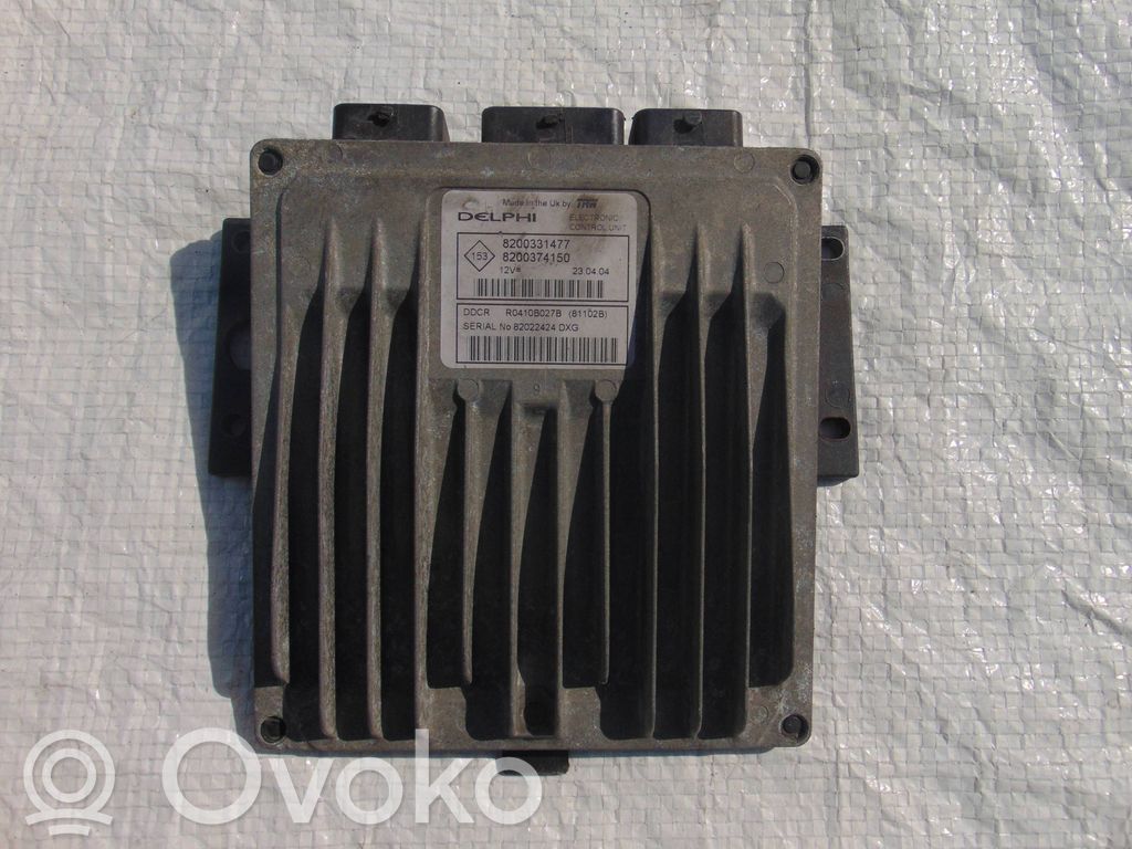 Engine control unit/module   8200331477,8200374150,R0410B027B