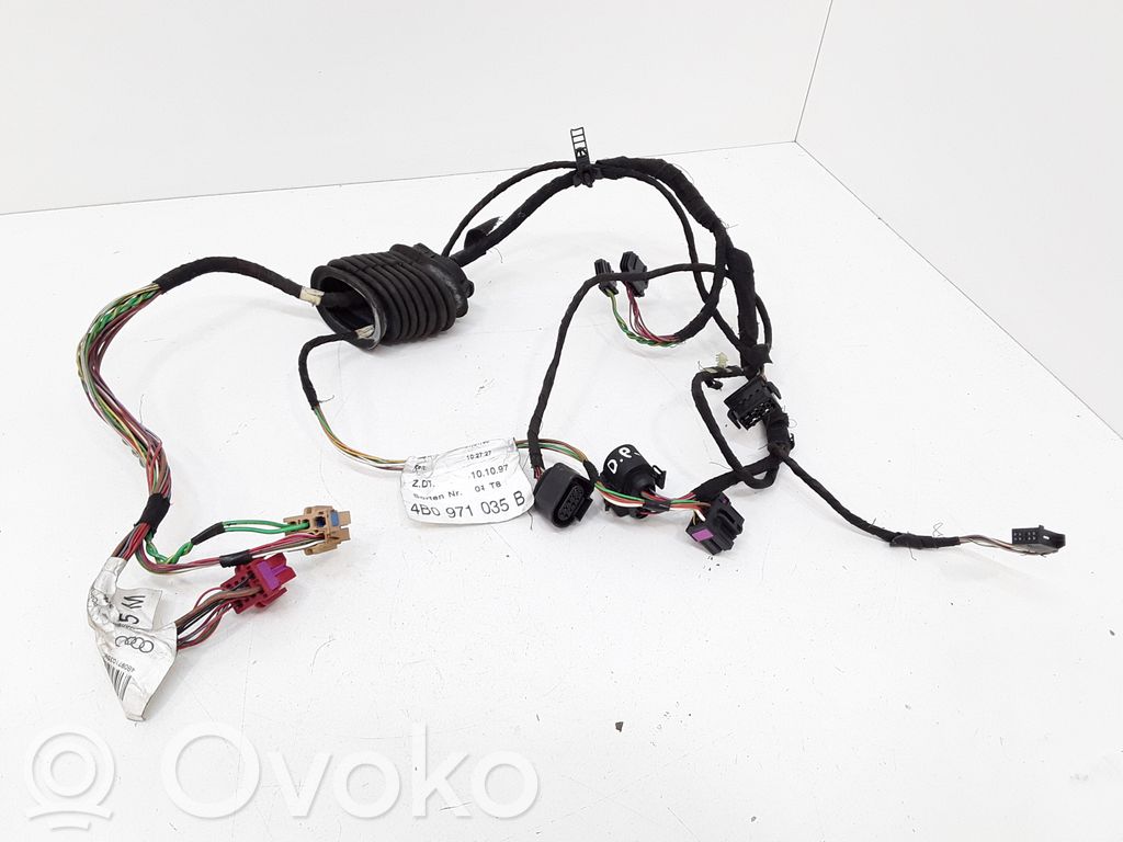 Audi A6 S6 C5 4B Cableado de puerta delantera 