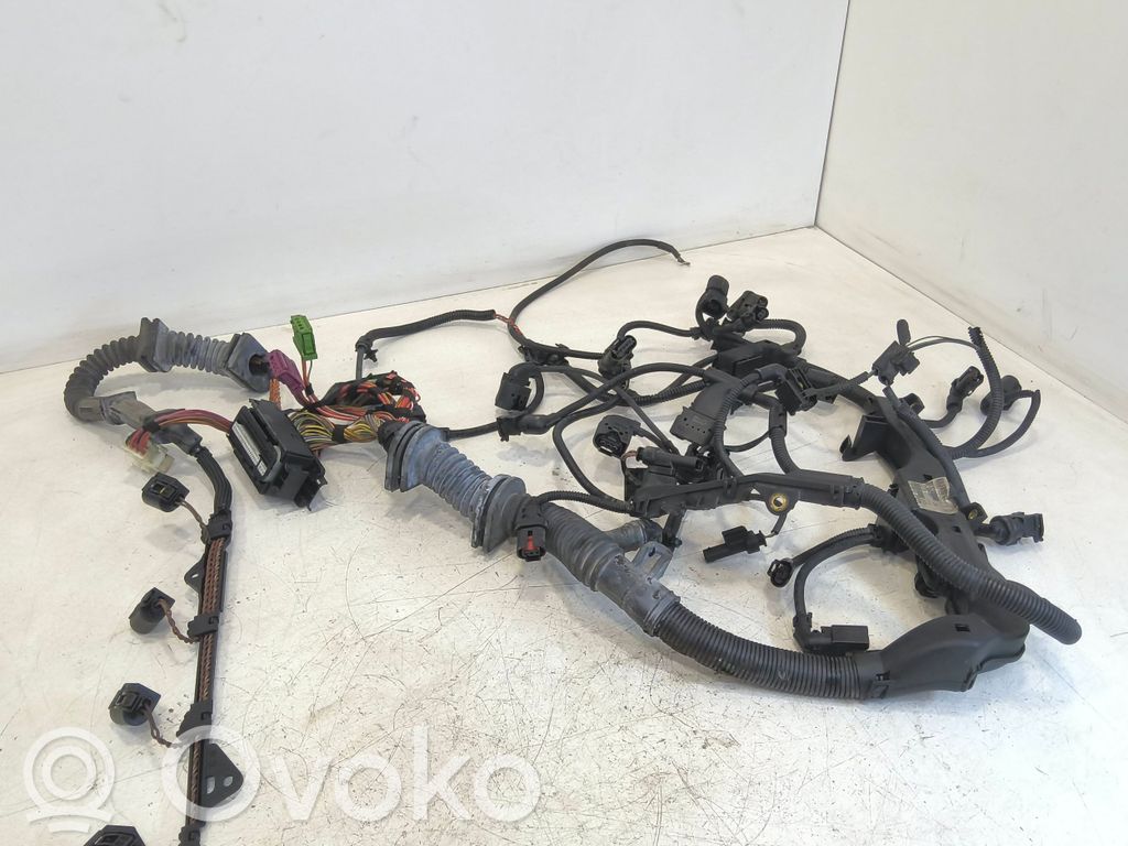 BMW 5 E60 E61 Проводка двигателя 