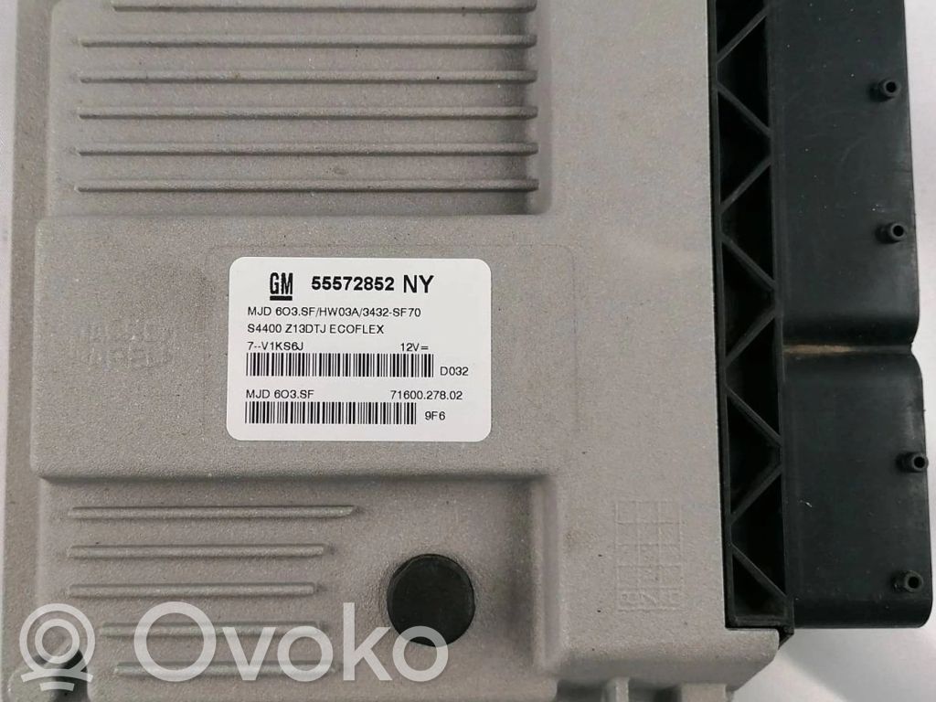 Opel Corsa D Engine control unit/module ECU 