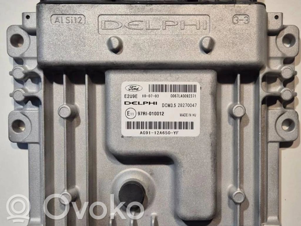 Ford Mondeo MK IV Unitate control motor/modul ECU 