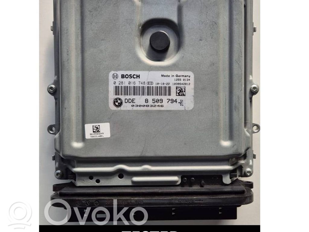 BMW 5 F10 F11 Engine control unit/module ECU 