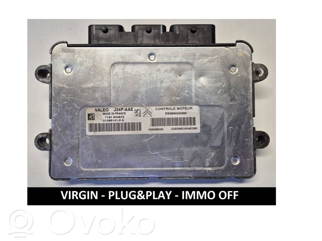 Citroen Berlingo Engine control unit/module 