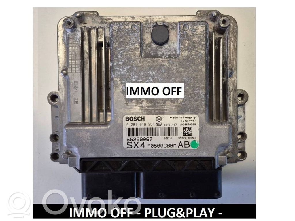 Suzuki SX4 S-Cross Sterownik / Moduł ECU 