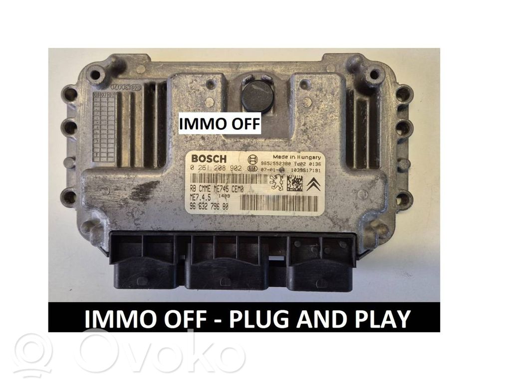 Citroen C3 Engine control unit/module 