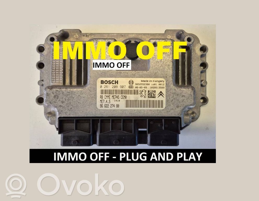 Citroen C2 Engine control unit/module 