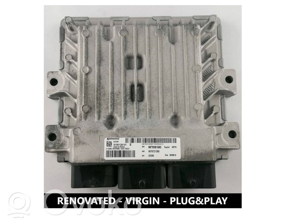 Engine control unit/module   9679061680,S180128101E,S180128101