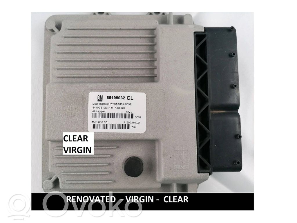 Opel Corsa D Engine control unit/module ECU 