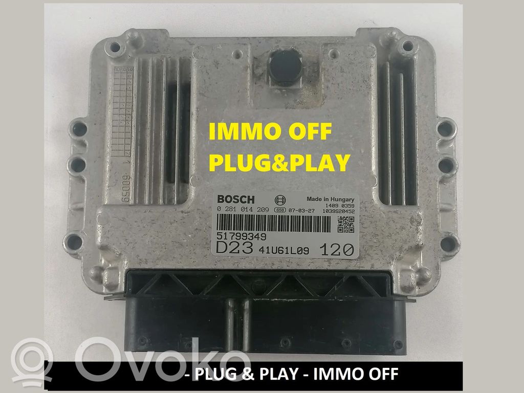 Fiat Ducato Engine control unit/module ECU 