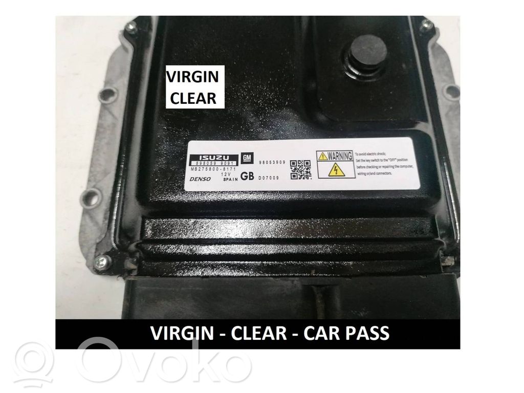 Opel Astra H Engine control unit/module 