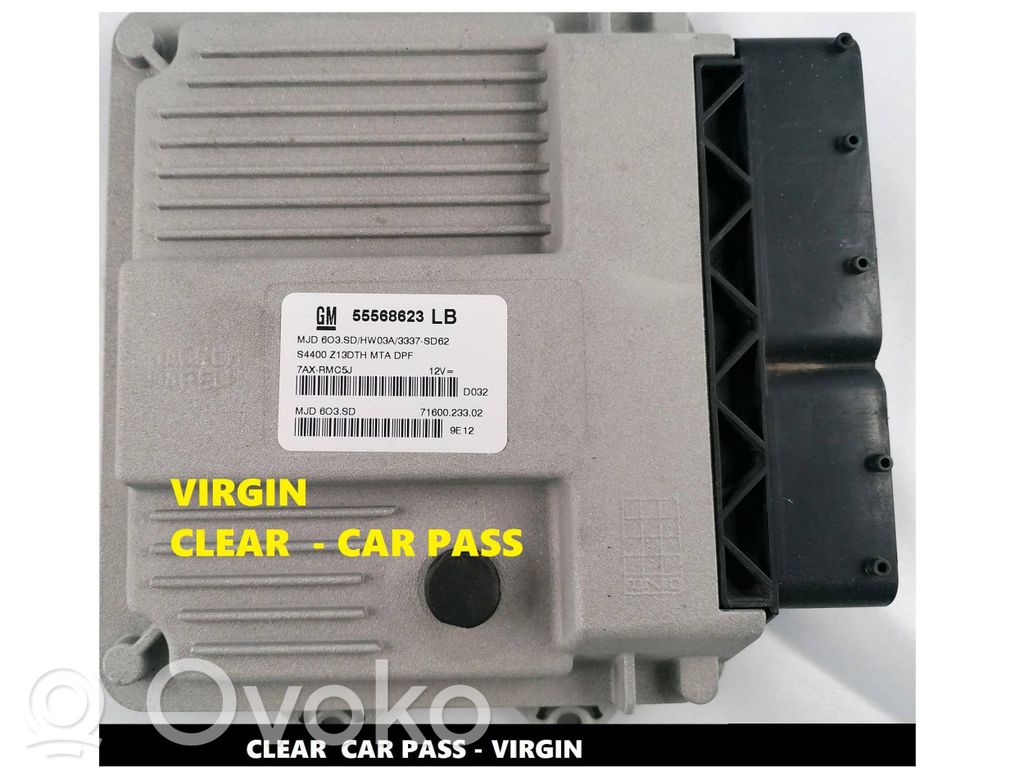 Opel Corsa D Engine control unit/module 
