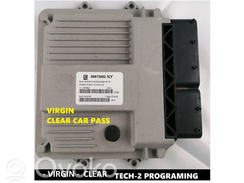 Opel Corsa D Engine control unit/module ECU 