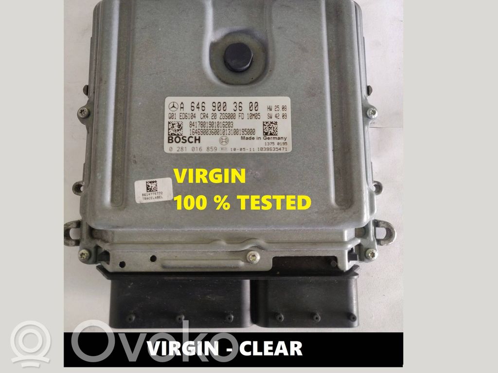 Mercedes-Benz Sprinter W906 Engine control unit/module ECU 