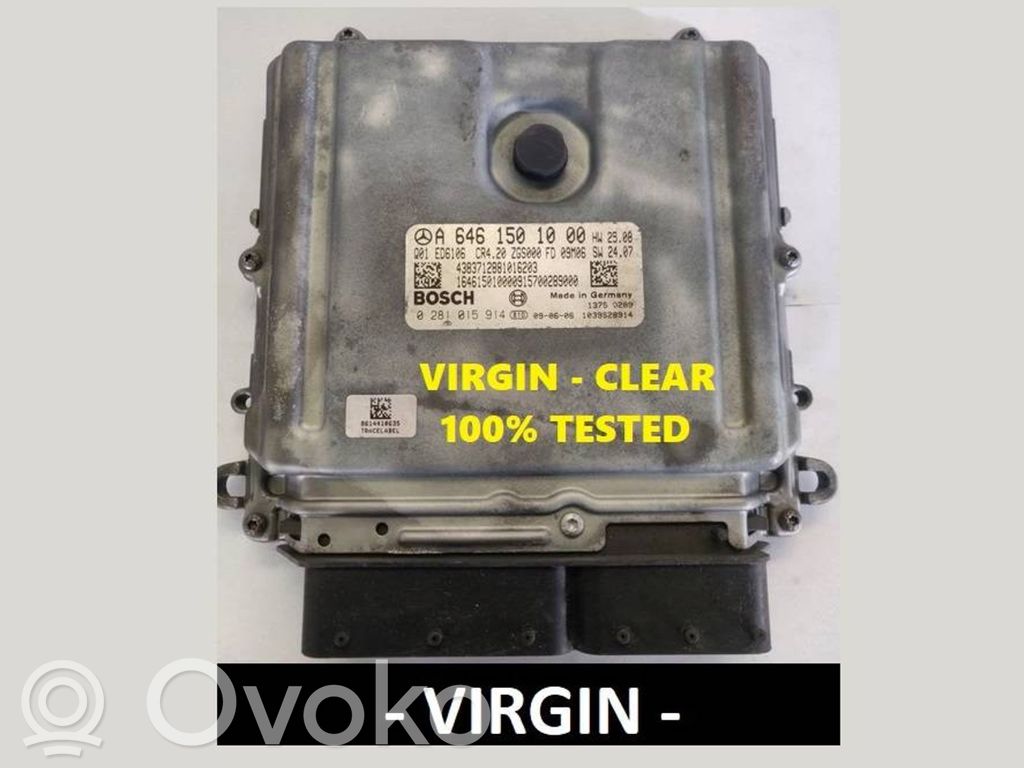 Engine control unit/module   A6461501000,0281015914