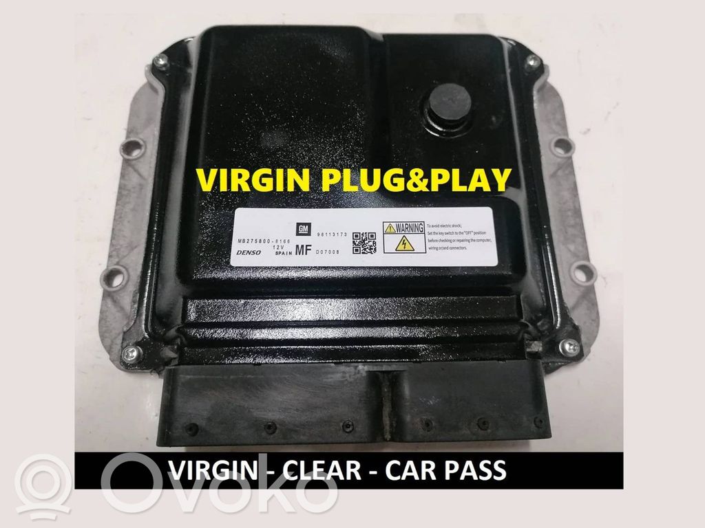 Engine control unit/module ECU   98113173MF,MB2758008166
