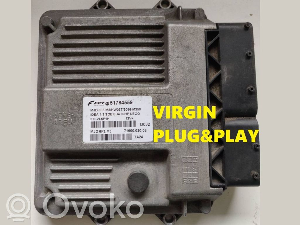 Fiat Idea Engine control unit/module 