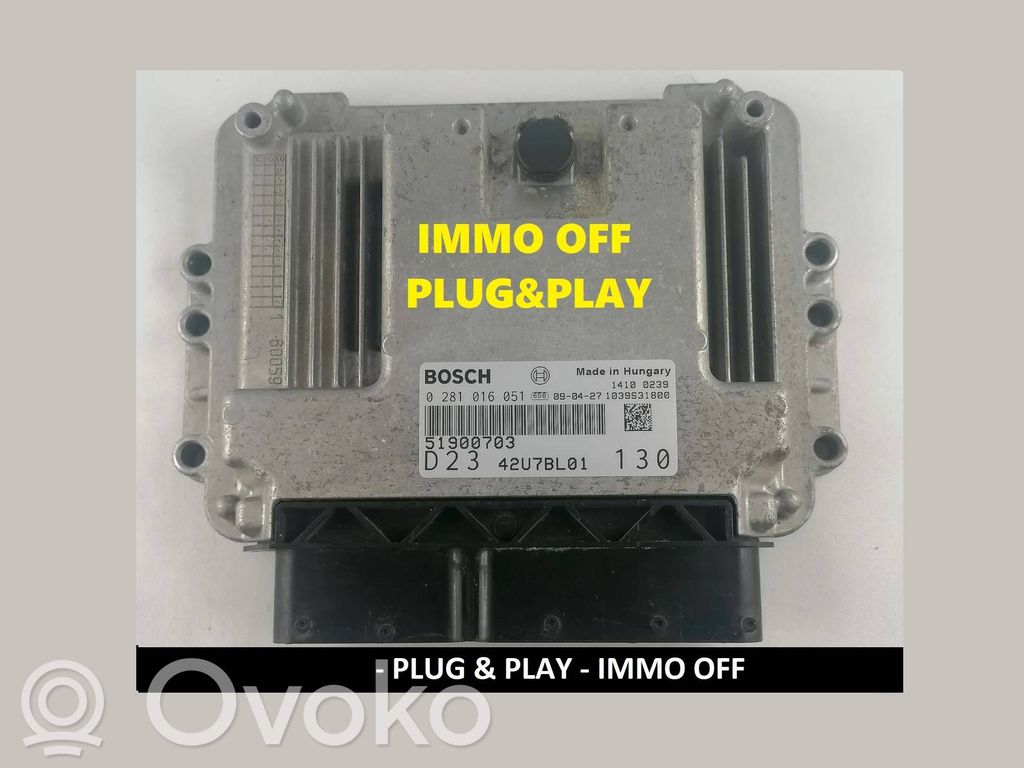Fiat Ducato Engine control unit/module ECU 