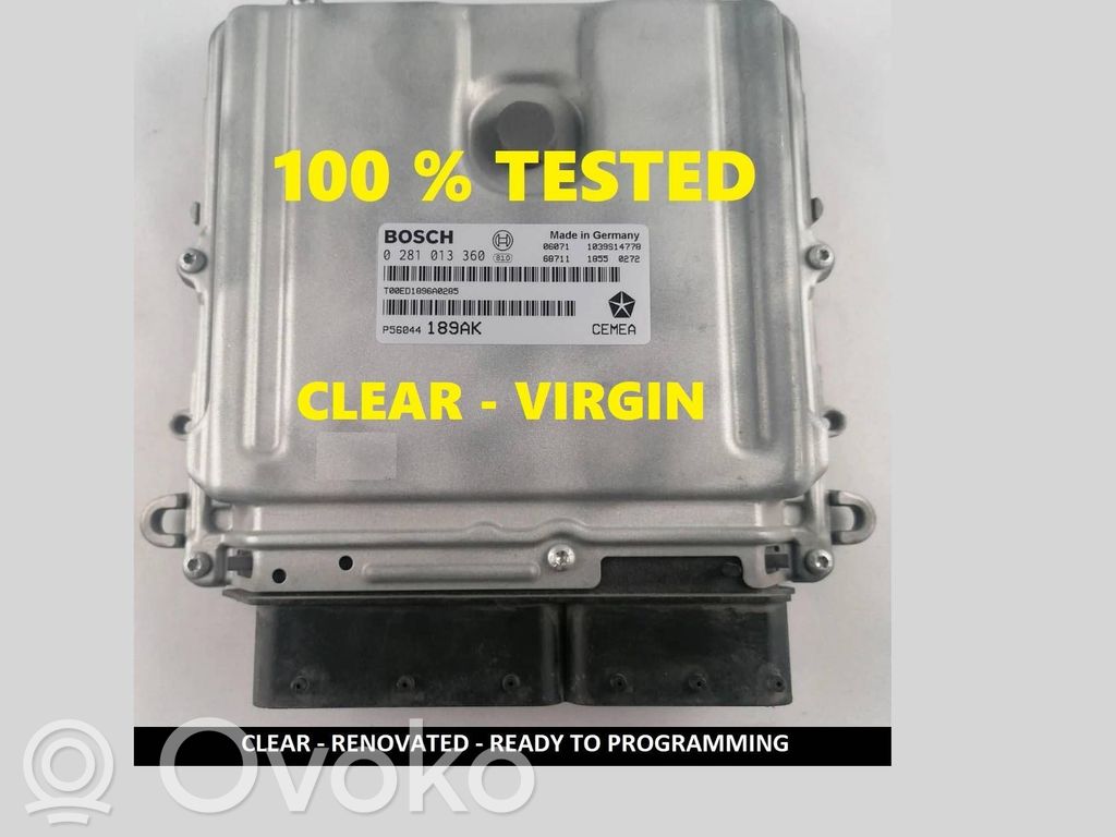 Jeep Grand Cherokee (WK) Engine control unit/module 